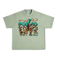 Oil Green rodeo wife western Urban Heavy Tee - texasbilliewilder