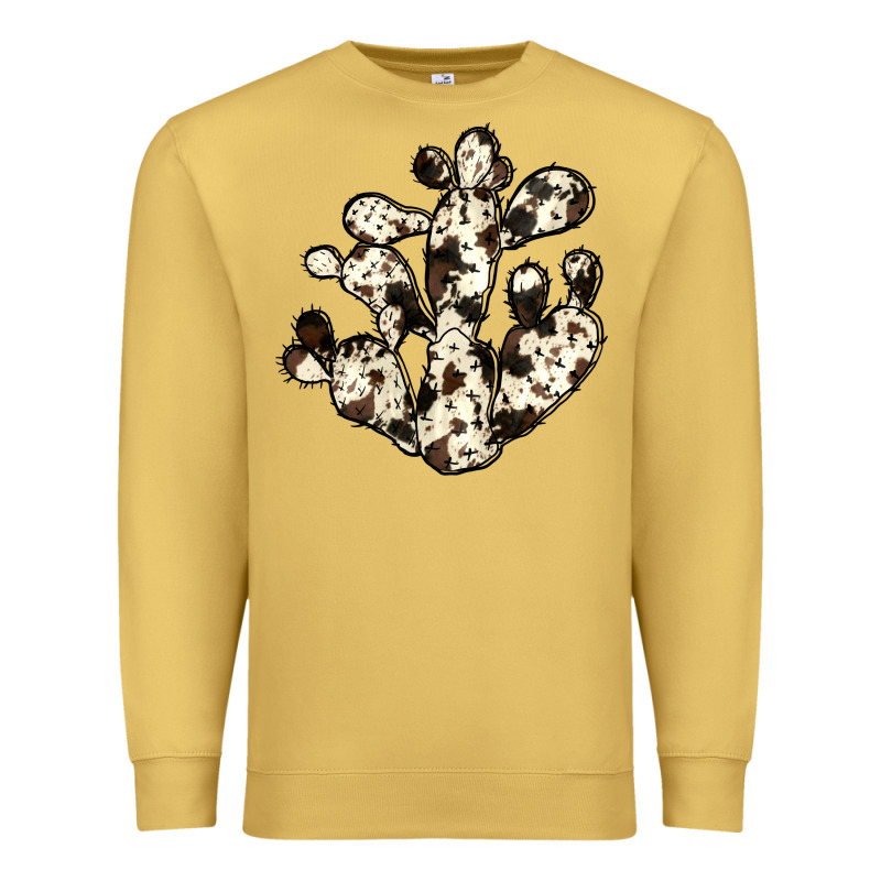 Cowhide Cactus Premium Sweatshirt by JahusDesignShop | Teevron
