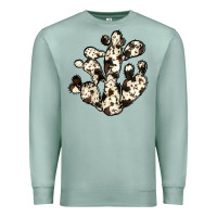 Seafoam cowhide cactus Premium Sweatshirt - JahusDesignShop
