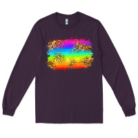 Plum pride flag Long Sleeve Tee - Zillion Design Studio