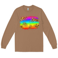 Toasted Coconut pride flag Long Sleeve Tee - Zillion Design Studio