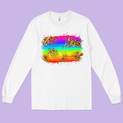 Pride Flag Long Sleeve Tee Designed By Zillion Design Studio