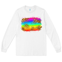White pride flag Long Sleeve Tee - Zillion Design Studio