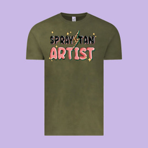 Spray Tan Artist Vintage Tee Designed By Maliassmallbusiness