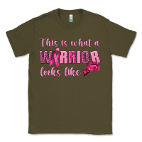 Army Green This Is What a Warrior Looks Like Classic Tee - texasbilliewilder