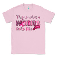 Bubblegum Pink This Is What a Warrior Looks Like Classic Tee - texasbilliewilder