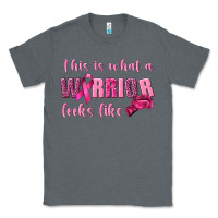 Charcoal Heather This Is What a Warrior Looks Like Classic Tee - texasbilliewilder