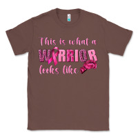 Chestnut This Is What a Warrior Looks Like Classic Tee - texasbilliewilder