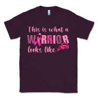 Plum This Is What a Warrior Looks Like Classic Tee - texasbilliewilder