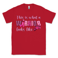 Red This Is What a Warrior Looks Like Classic Tee - texasbilliewilder