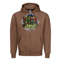 Chestnut desert derams Zipper Hoodie - SublimationCraftShop