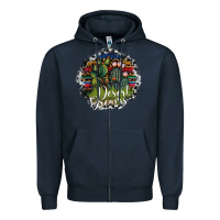 Navy desert derams Zipper Hoodie - SublimationCraftShop