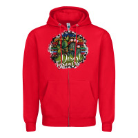 Red desert derams Zipper Hoodie - SublimationCraftShop