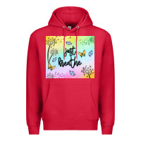 Cardinal just breathe Premium Hoodie - MaliasSmallBusiness