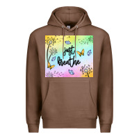 Chestnut just breathe Premium Hoodie - MaliasSmallBusiness