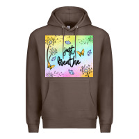 Coffee just breathe Premium Hoodie - MaliasSmallBusiness