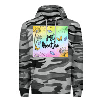Slate Camo just breathe Premium Hoodie - MaliasSmallBusiness
