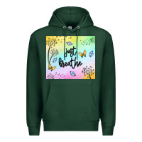 Sports Green just breathe Premium Hoodie - MaliasSmallBusiness