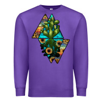 Purple cactus1 Premium Sweatshirt - JahusDesignShop