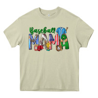 Mossy baseball mama Heavy Core Tee - CowhideDigitalArt