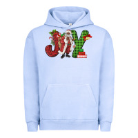 Pigment Grape Ice Joy Black Santa Urban Hoodie - MaliasSmallBusiness