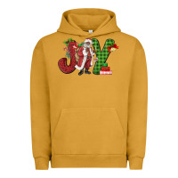 Pigment Peanut Butter Joy Black Santa Urban Hoodie - MaliasSmallBusiness