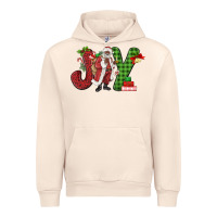 Sandshell Joy Black Santa Urban Hoodie - MaliasSmallBusiness