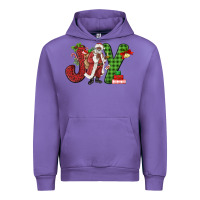 Tulip Joy Black Santa Urban Hoodie - MaliasSmallBusiness