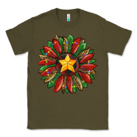 Army Green christmas sunflower Classic Tee - RanaPortraitStore