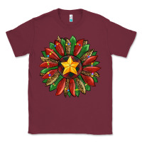 Burgundy christmas sunflower Classic Tee - RanaPortraitStore