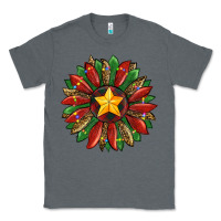 Charcoal Heather christmas sunflower Classic Tee - RanaPortraitStore