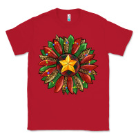Red christmas sunflower Classic Tee - RanaPortraitStore