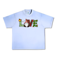 Grape Ice Christmas Love Gnome Urban Heavy Tee - RanaPortraitStore