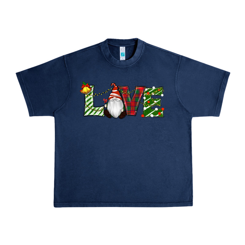 Christmas Love Gnome Urban Heavy Tee by RanaPortraitStore | Teevron