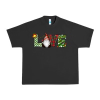Pigment Black Christmas Love Gnome Urban Heavy Tee - RanaPortraitStore