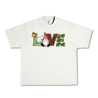 Pistachio Christmas Love Gnome Urban Heavy Tee - RanaPortraitStore