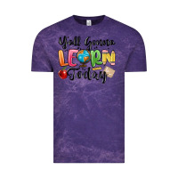 Cloud Purple yall gonna learn today Vintage Tee - MaliasSmallBusiness
