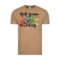 Vintage Coffee yall gonna learn today Vintage Tee - MaliasSmallBusiness