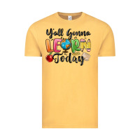 Vintage Mustard yall gonna learn today Vintage Tee - MaliasSmallBusiness