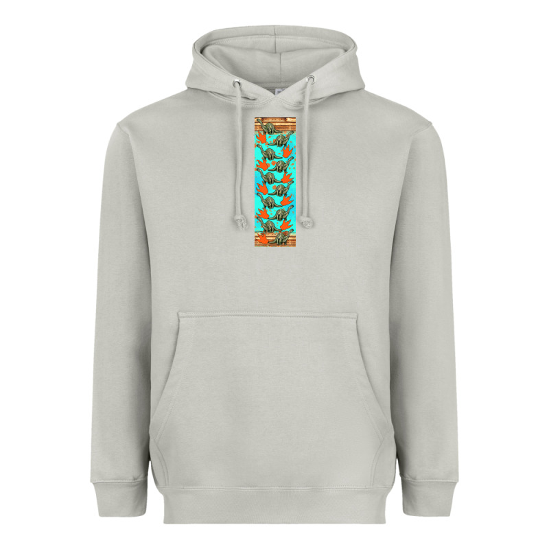 Dinosaur Brontosaurus Pen Wrap Heavyweight Hoodie by Artiststas | Teevron