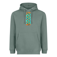 Sage dinosaur brontosaurus pen wrap Heavyweight Hoodie - Artiststas