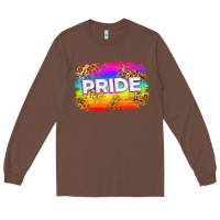 Chestnut pride flag Long Sleeve Tee - Zillion Design Studio