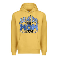 Antique Gold senior mom 2024 Premium Hoodie - MaliasSmallBusiness