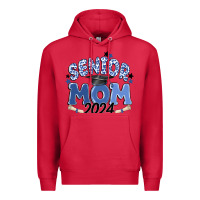 Cardinal senior mom 2024 Premium Hoodie - MaliasSmallBusiness