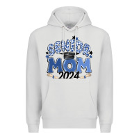 Dove Grey senior mom 2024 Premium Hoodie - MaliasSmallBusiness