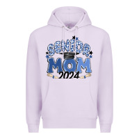Lilac senior mom 2024 Premium Hoodie - MaliasSmallBusiness