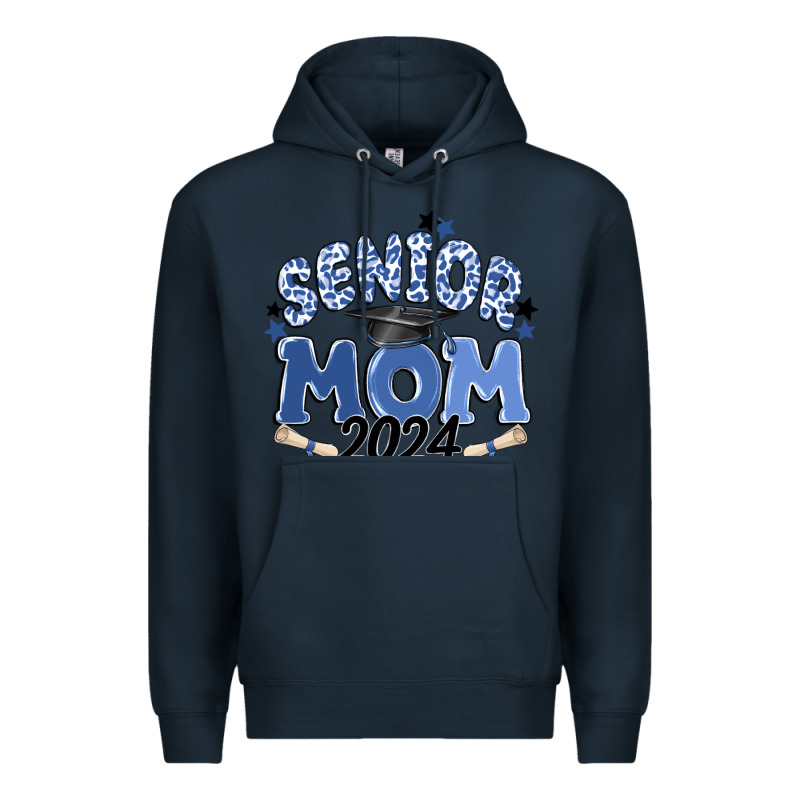 Senior Mom 2024 Premium Hoodie by MaliasSmallBusiness | Teevron
