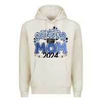 Oatmeal Heather senior mom 2024 Premium Hoodie - MaliasSmallBusiness
