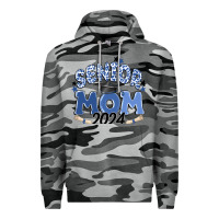 Slate Camo senior mom 2024 Premium Hoodie - MaliasSmallBusiness
