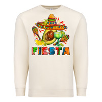 Sandshell fıesta with avocado and sombrero Premium Sweatshirt - AdoDesignShop